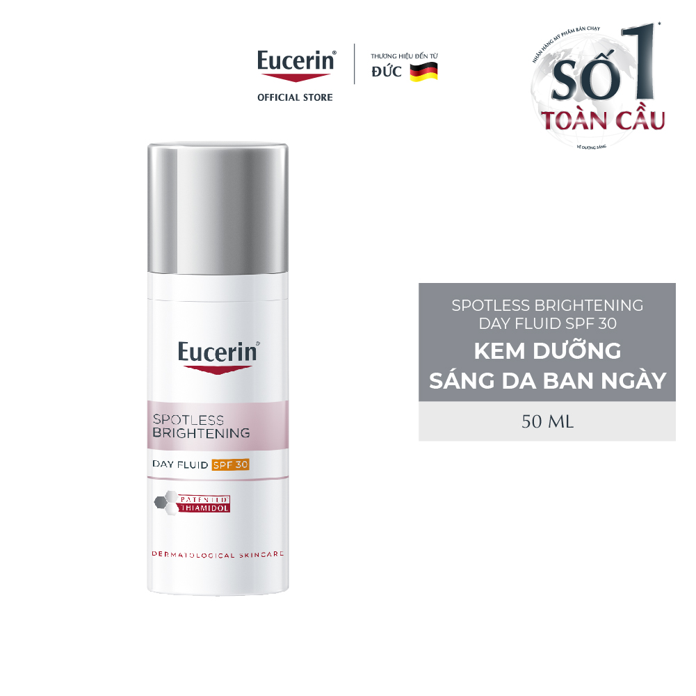 Kem dưỡng ngày giảm thâm nám & sáng da Eucerin Spotless Brightening SPF30 50ml