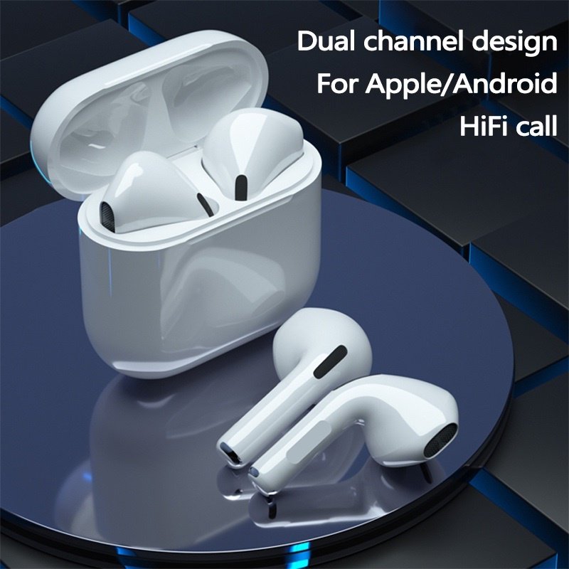 Tai nghe Pro 4 Tai nghe Bluetooth không dây thể thao Mini Bass sâu HiFi Âm thanh nổi Chơi game Giảm tiếng ồn Tai nghe ổn định ghép nối nhanh cảm ứng thông minh | BigBuy360 - bigbuy360.vn