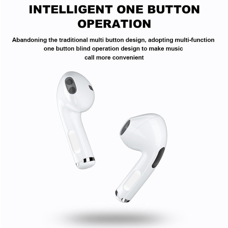 Tai nghe Pro 4 Tai nghe Bluetooth không dây thể thao Mini Bass sâu HiFi Âm thanh nổi Chơi game Giảm tiếng ồn Tai nghe ổn định ghép nối nhanh cảm ứng thông minh | BigBuy360 - bigbuy360.vn
