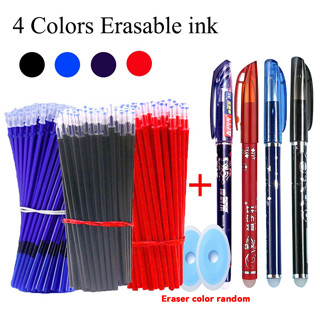 33 Cái / bộ Bút Gel Xóa Được 0.5 Mm Đầu Đạn Bút Ma Thuật Có Tẩy Trường Học & Văn Phòng Đồ Dùng Viết Bút Bi