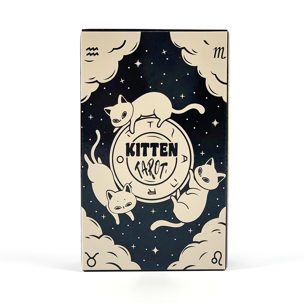 Bộ bài Tarot Kitten, Trò chơi bài Oracle, Tarot Fortune Telling, Bộ bài Tarot 78 món, Trò chơi bài b