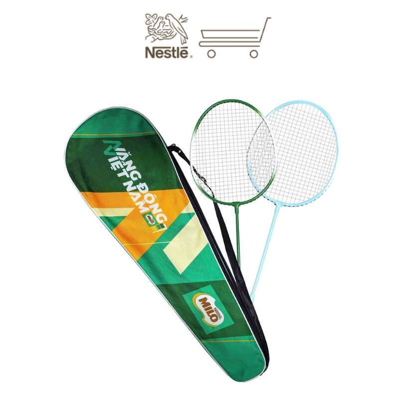 [GRO GIFT] Bộ vợt cầu lông MILO