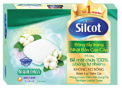 [MKB Gift] Bông tẩy trang Silcot cao cấp 66 miếng