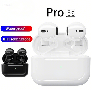 Tai nghe Bluetooth Mini Pro5sTWS Tai nghe thể thao chống nước âm thanh nổi Hi-Fi Touch ENC Giảm tiếng ồn