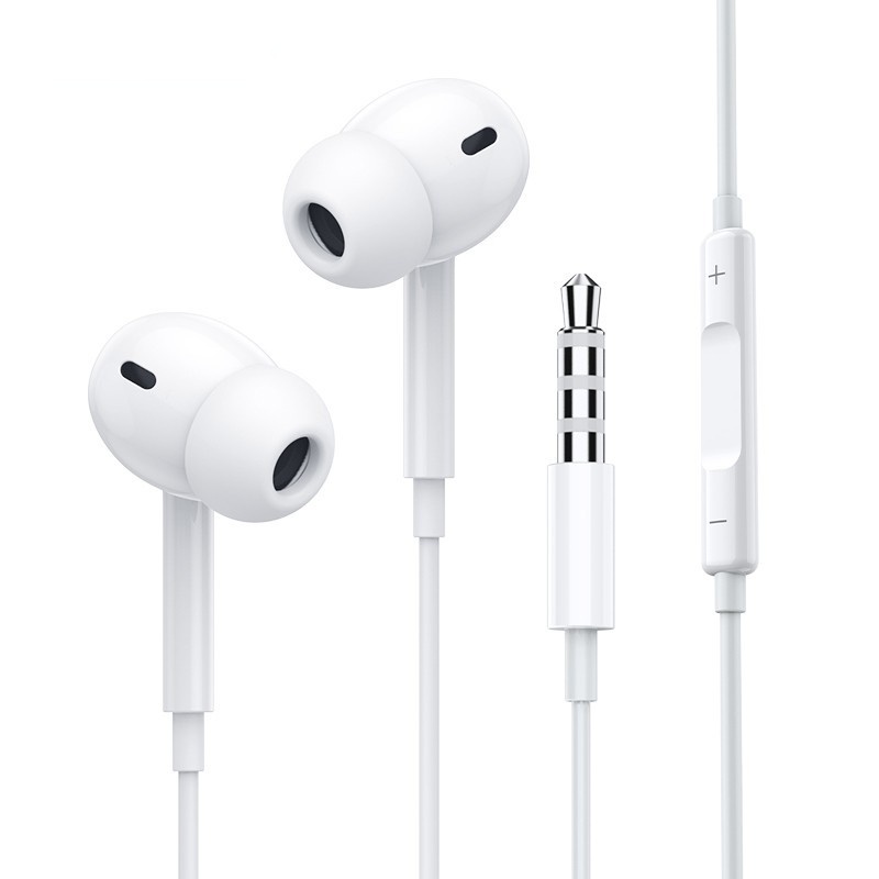 Tai nghe Tai nghe điều khiển có dây 3,5 mm Tai nghe IEM Tai nghe Micro âm thanh nổi màu trắng Điện thoại thông minh chất lượng cao Âm nhạc thể thao Chạy Bass ổn định Clear-Audio Thoải mái-Fit | BigBuy360 - bigbuy360.vn