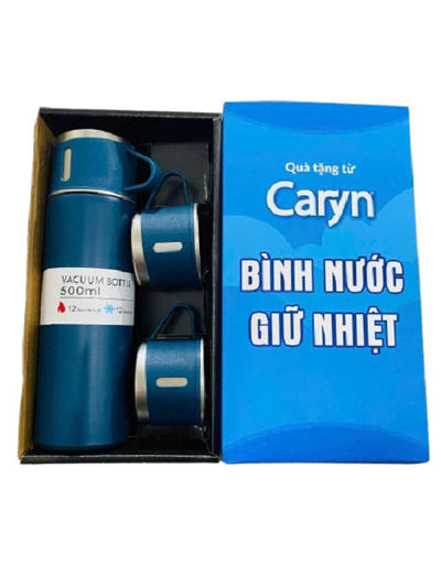 [HB GIFT] Bình nước giữ nhiệt - Quà tặng Caryn