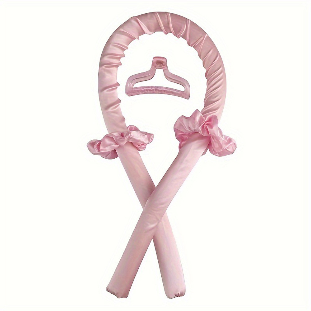 Bộ Lô Làm Tóc Uốn Không Nhiệt Hoàn Chỉnh – 1 Lô Bọt, 1 Kẹp Tóc, 2 Băng Đô (Không Gây Hư Hại, Dễ Sử Dụng)