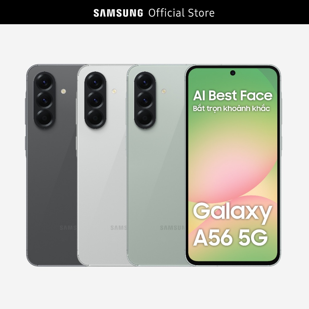 Combo Độc Quyền: ĐIện Thoại Samsung Galaxy A56 128GB + Tai nghe Samsung Galaxy Buds Core (Trắng) | BigBuy360 - bigbuy360.vn