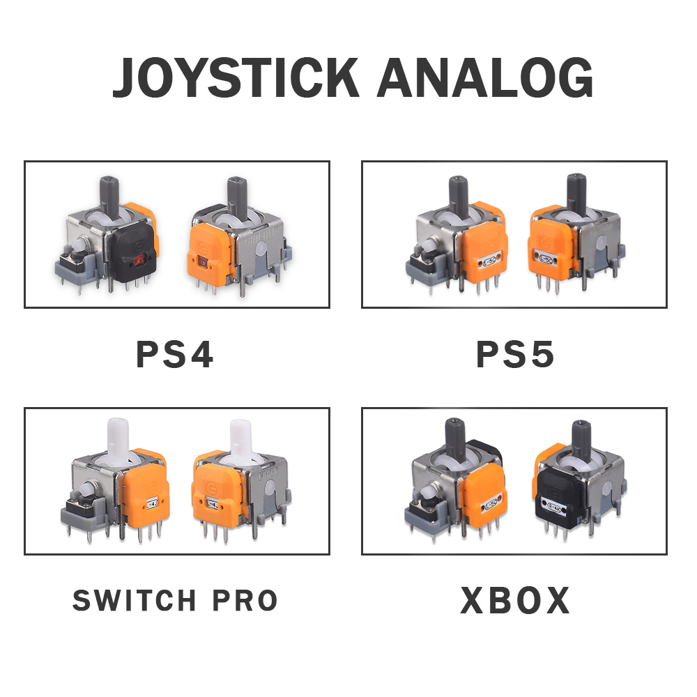Bộ điều khiển thay thế mới New Hall Effect Joystick cho PS4/PS5/Switch Pro/Xbox, phụ kiện cảm biến a
