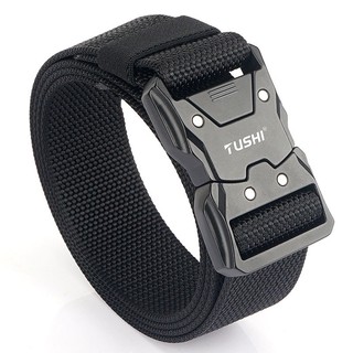 Thắt lưng Nylon khóa tháo nhanh PVC dành cho nam - Nhẹ và thoáng khí cho công việc và tập luyện