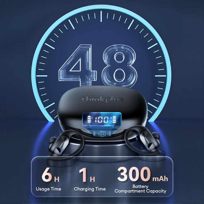 Tai nghe Bluetooth Lenovo LP75 Tai nghe nhét tai TWS chất lượng cao Hifi Stereo IPX5 Chống ồn chống nước để sử dụng hàng ngày | BigBuy360 - bigbuy360.vn