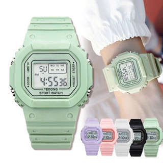 Đồng hồ thể thao điện tử LED đa năng Đèn sáng Unisex thông thường