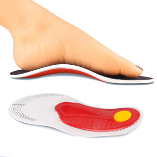  1 đôi lót chỉnh hình, hấp thụ sốc, lý tưởng cho gai gót chân và viêm cân gan chân, hỗ trợ vòm chân.