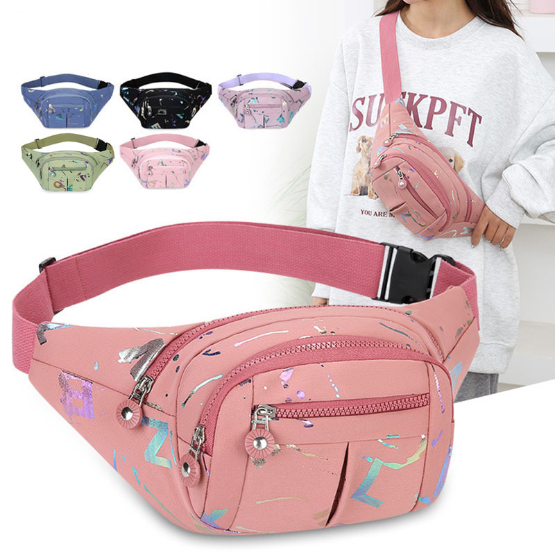 Túi đeo thắt lưng đa chức năng dành cho nam và nữ Unisex Túi đựng điện thoại đeo chéo Túi đeo ngực thể thao