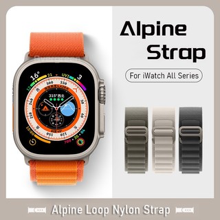 Vòng tay thông minh Nylon cho iwatch 49mm 45mm 44mm 42mm 41mm 40mm 38mm