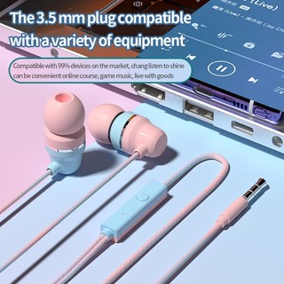 Tai nghe có dây Tai nghe siêu trầm 3,5mm có Mic tích hợp Tai nghe khử tiếng ồn Tai nghe nhạc