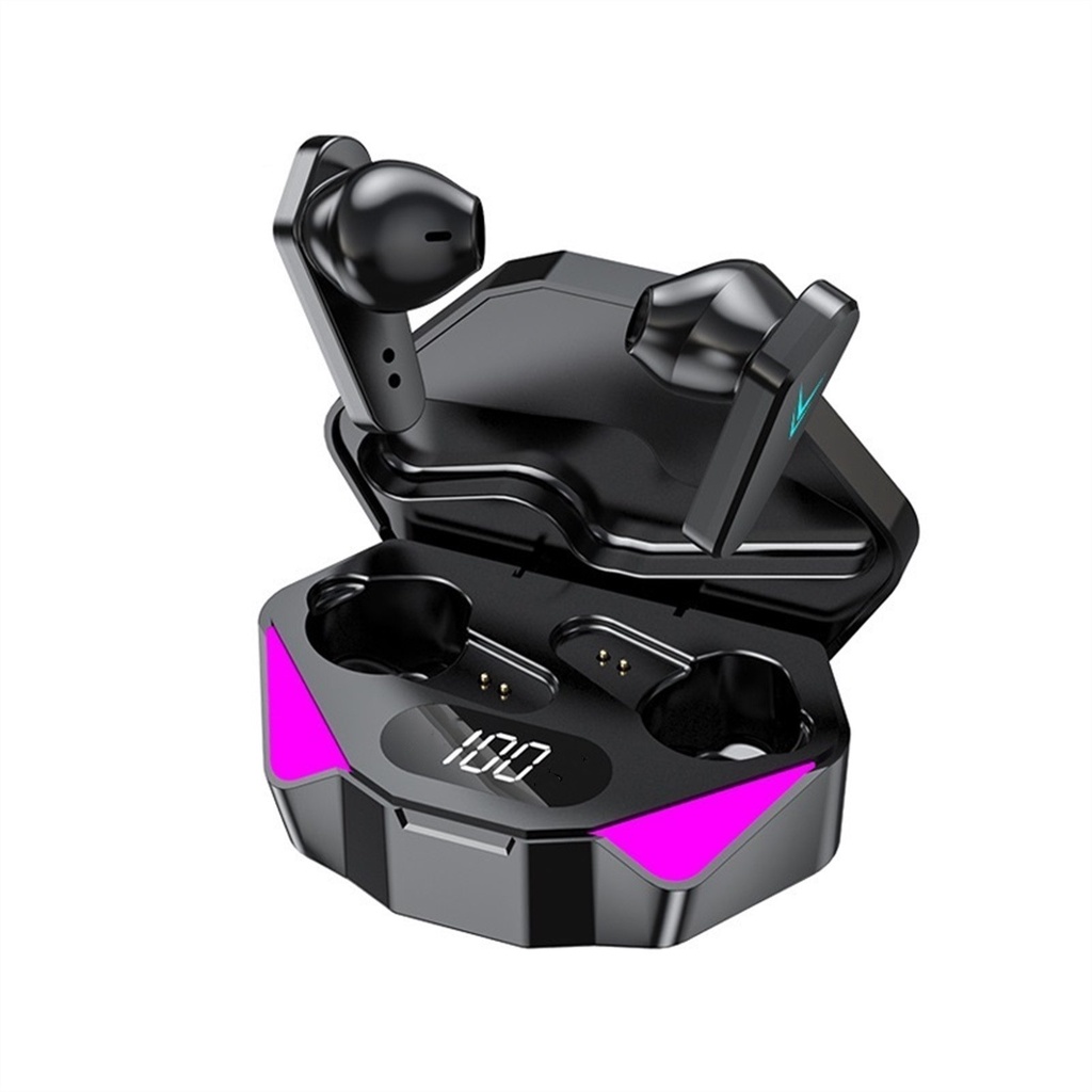 Tai nghe chơi game không dây X15 Chế độ kép Bluetooth 5.0 Tai nghe âm thanh tốt Tai nghe nhét tai