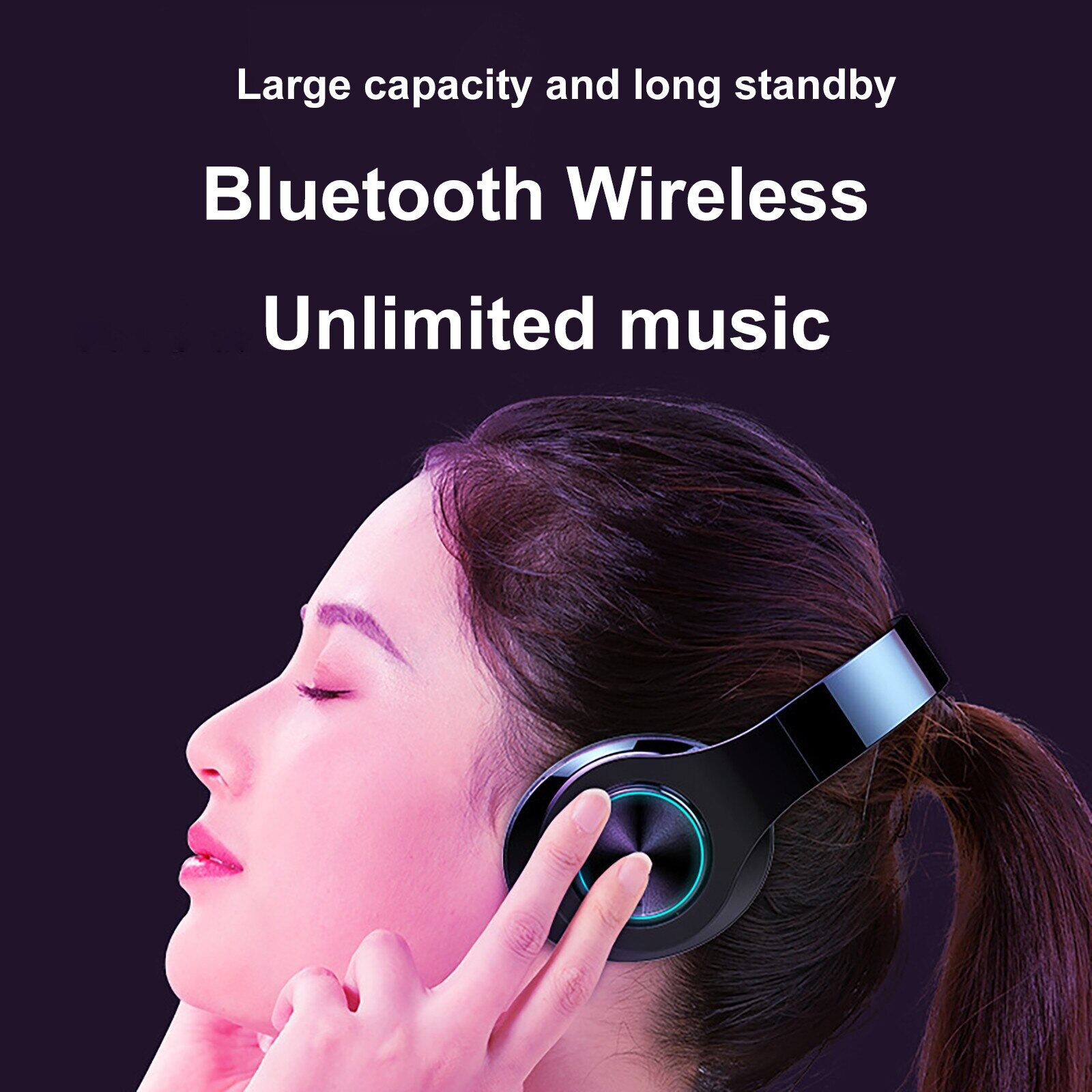 Tai nghe không dây B39 Có Mic Chơi Game Over-ear Stereo Gấp Hỗ Trợ Nhỏ Gọn Tai Nghe TF Mp3 Player Tai Nghe Thể Thao Cho Điện Thoại / laptop Quà Tặng Sinh Nhật Đầu Điện Thoại