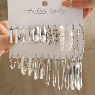 Bộ Bông Tai Vòng Ngọc Trai Bạc Retro Thiết Kế Rắn Bướm Cho Nữ Thời Trang Không Gây Dị Ứng