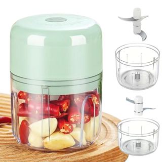 Máy Xay Tỏi 250ml / 100ml, Máy Chế Biến Thực Phẩm Mini, Máy Xay Xay Rau Có Thể Sạc Lại, Được Sử Dụng Cho Ớt Hành.k