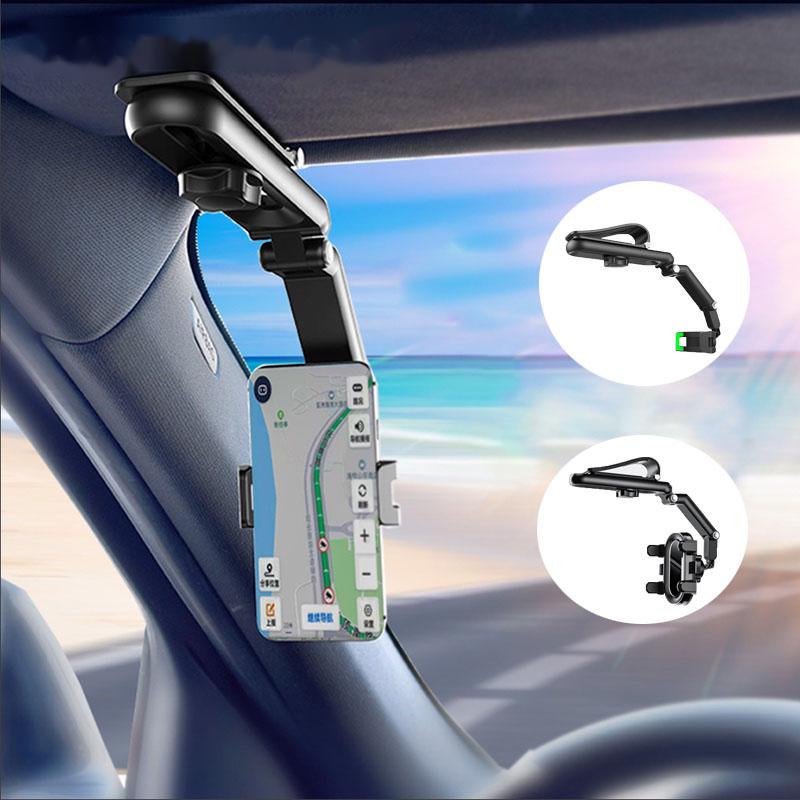 Giá đỡ điện thoại ô tô Màng giữ điện thoại di động 1080 độ xoay cho giá đỡ điện thoại đa năng trên ô tô 4-7 Inch