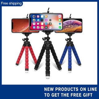 Chân máy chân máy cho điện thoại Giá đỡ máy ảnh di động Kẹp điện thoại thông minh monopod tripe đứng bạch tuộc chân máy mini stativ cho điện thoại