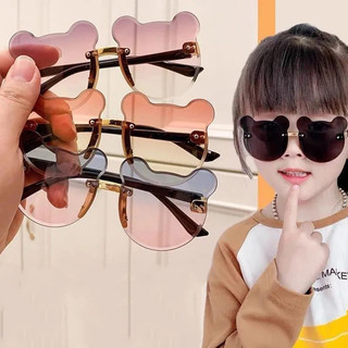 Kính râm trẻ em Kính râm thời trang hợp thời trang Kính râm trẻ em Mắt bé gái Bé trai Hoa hoạt hình dễ thương