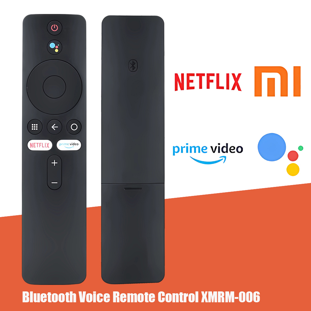 Điều khiển từ xa bằng giọng nói Bluetooth XMRM-006 cho Xiaomi MI Box S Smart TV Box MI TV Stick MDZ-22-AB MDZ-24-AA Google Assistant