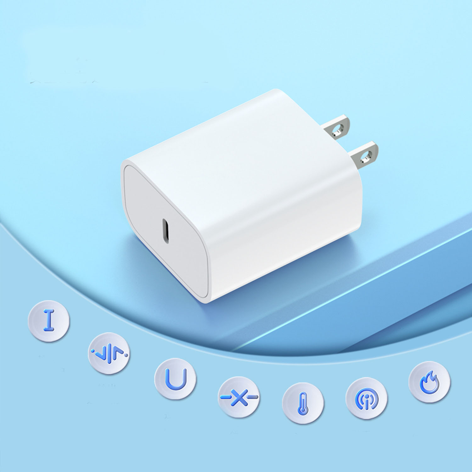 Bộ nguồn PD30W USB-C 5V 2.4A Điện thoại thông minh Thích hợp sạc nhanh