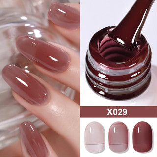 Xeijayi 1pc 7.3ml Gel Sơn móng tay Ice Trong suốt mơ Sơn móng tay Gel phổ biến cho mùa đông Quà tặng Giáng sinh cho phụ nữ