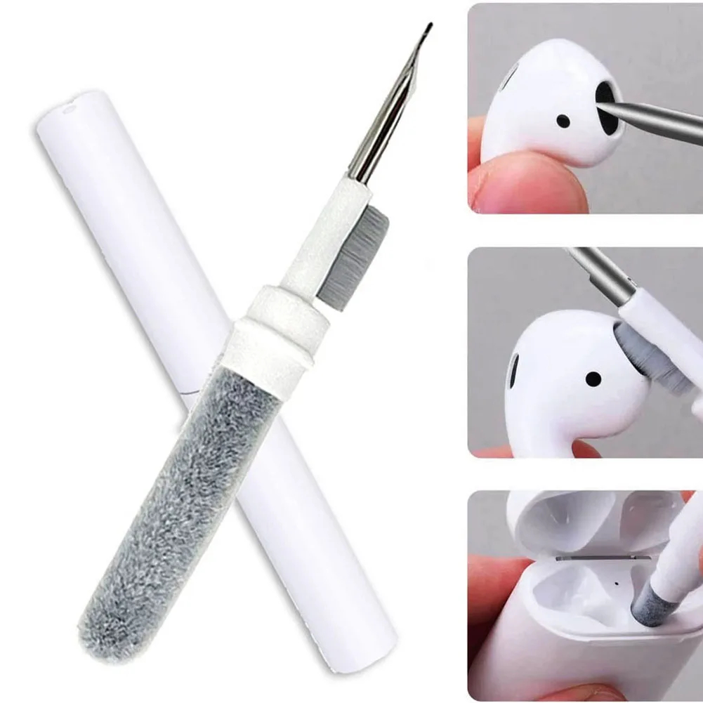 Mới Cho Pro 3 2 1 Tai Nghe Nhét Tai Bộ Bụi Bút Làm Sạch Bluetooth Ốp Lưng Tai Nghe Bàn Phím Điện Thoại Dụng Cụ Vệ Sinh