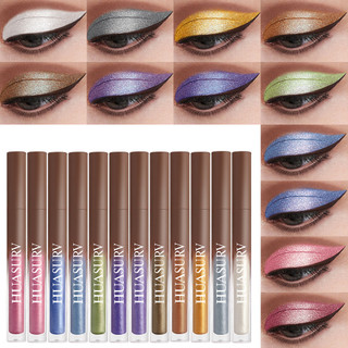 12 Màu Sáng Phấn Mắt Nhiều Màu Sắc Ngọc Trai Phân Cực Làm Sáng Matte Liquid Eyeshadow Liquid Liquid