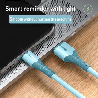 Cáp đèn Led silicon lỏng Type C 5A cho dữ liệu USB IP Android