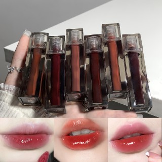 Nước Bóng Hydrating Gương Lip Glaze Nước Bóng Dưỡng Ẩm Cô Gái Thủy Tinh Môi Son Môi Giá Rẻ Son Bóng Chống Dính Cốc Plumping Dewy Finish Tinted Lip Balm Quà Tặng Ngày Lễ Tình Nhân