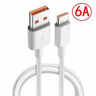 Dây cáp sạc nhanh 6a 66w usb sang type c dài 1m cho adroid