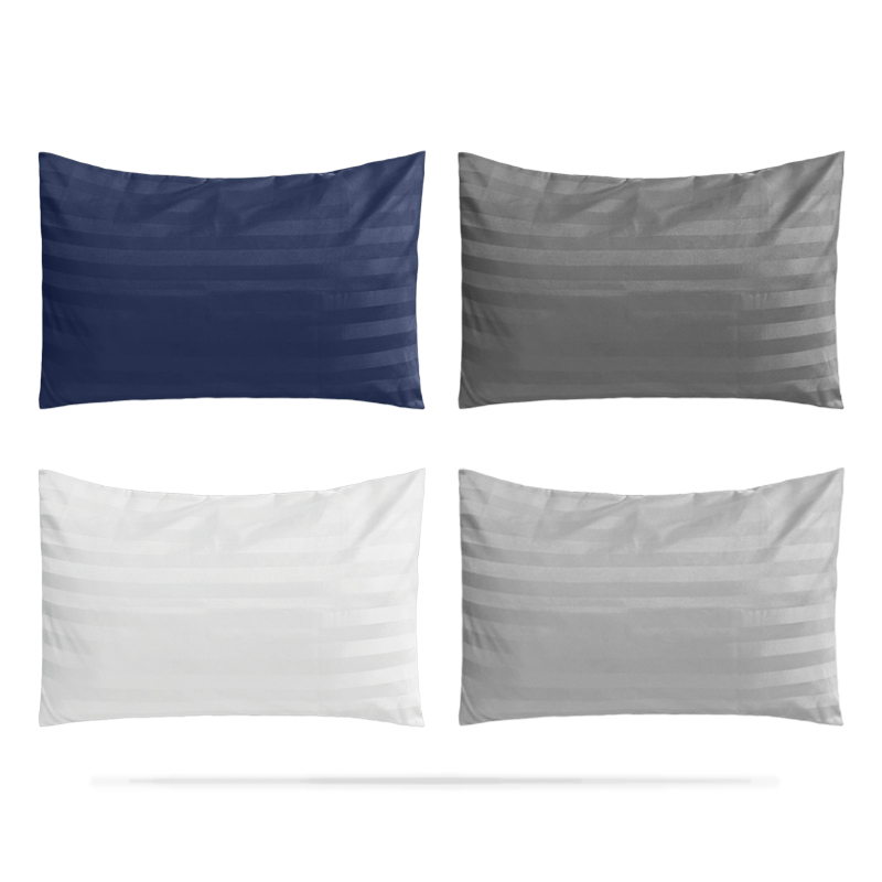 Vỏ Gối Satin Màu Trơn 1 Cái 19x29in (48x74cm)