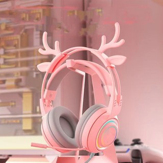 1 Cặp Sừng Hươu Cho Tai Nghe, Tai Nghe Game Thủ Hươu Thay Thế Cho Tai Nghe Chơi Game Razer / HyperX / Logitech / Astro