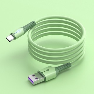 Cáp đèn Led silicon lỏng Type C 5A cho dữ liệu USB IP Android