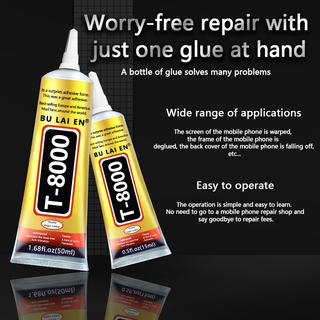 Màn hình điện thoại di động Khung keo Keo dán Máy tính bảng Apple Huawei Màn hình Mặt sau Màn hình Upside-Up Sửa chữa keo Keo dán đặc biệt Sửa chữa mạnh mẽ Màn hình ép trong suốt chống nước t8000