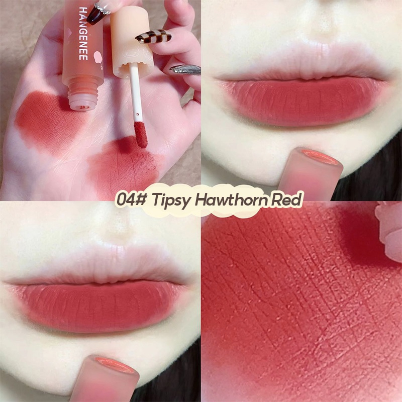 Bộ Son Môi Lỏng, Gương Lustrous Dewy Finish, Bộ Men Môi Dưỡng Ẩm Lâu Dài, In Hình Gấu Dễ Thương | BigBuy360 - bigbuy360.vn