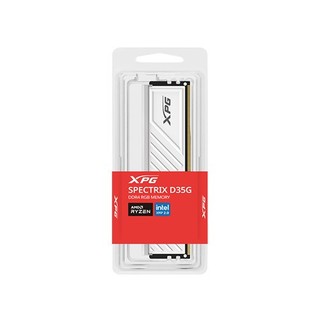 Ram adata xpg d35g ddr4 8gb 3200 rgb - white