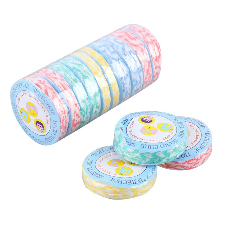 Khăn Lau Mặt Dạng Nén Di Động Bằng Vải Không Dệt Sử Dụng Một Lần Tiện Dụng màu ngẫu nhiên Mã: TR1-2166-312