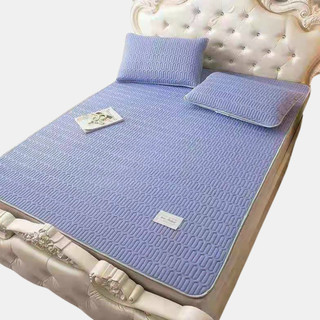 Chiếu điều hòa cao su non cao cấp mềm mịn mát lạnh tặng kèm 2 vỏ gối đầu Mã: CH143