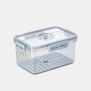 Hộp Đựng Thực Phẩm Chữ Nhật Dung Tích 3.6L Hokori Việt Nhật Cao Cấp 4 Khóa Gài Chắc Mã: NH342