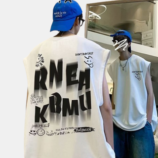 Áo tank top nam thời trang cao cấp Choice VIệt Nam AP1 phong cách đường phố, bóng rổ thiết kế họa tiết chữ - 5XL