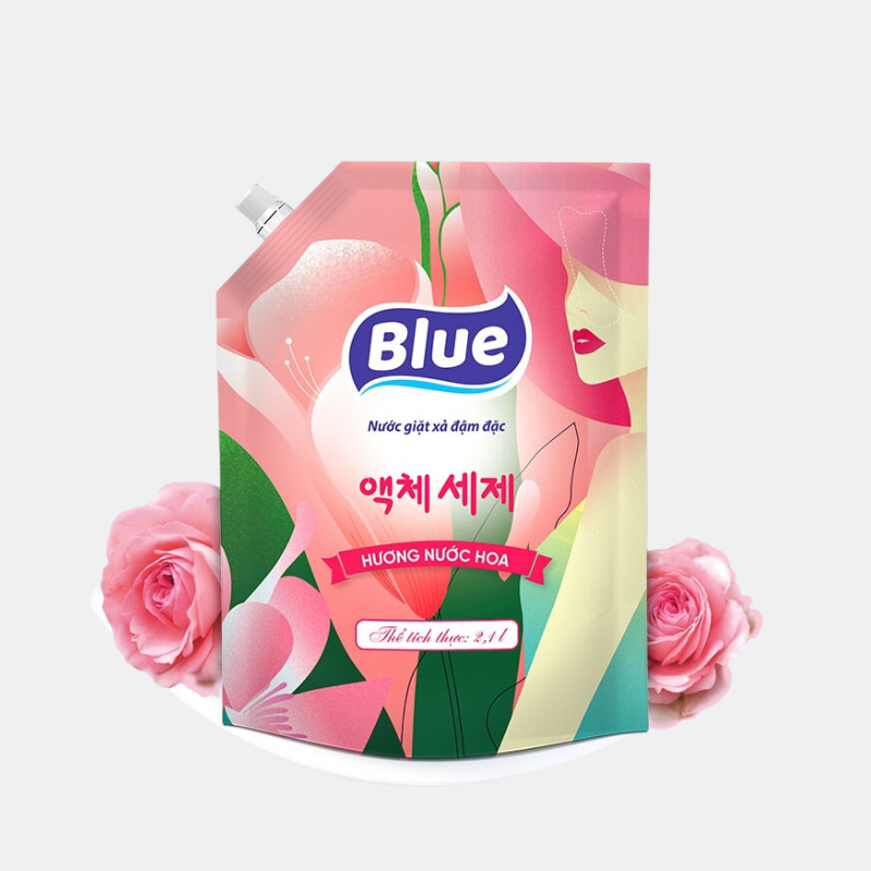 Túi Nước Giặt BLue 2.1L Nước hoa CH41