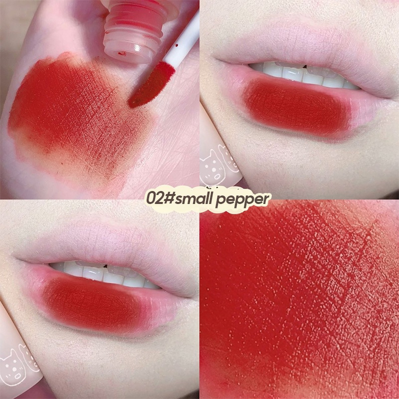 Bộ Son Môi Lỏng, Gương Lustrous Dewy Finish, Bộ Men Môi Dưỡng Ẩm Lâu Dài, In Hình Gấu Dễ Thương | BigBuy360 - bigbuy360.vn