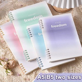 A5 / b5 chất kết dính rời sổ tay 60 tờ lót sách quà tặng kawaii note set hàn quốc văn phòng phẩm đồ dùng học tập miếng lót học sinh viết