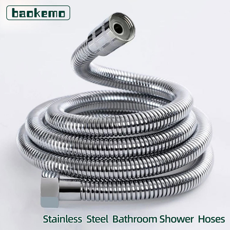 Vòi sen bằng thép không gỉ Baokemo Chống cháy nổ Chịu nén dòng chảy lớn 1 / 2 inch