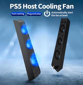 Aolion cho PS5 Console Cooler - Hệ thống quạt làm mát mở rộng 3 tầng với máy chủ USB Hoạt động yên tĩnh Bộ tản nhiệt hiệu quả